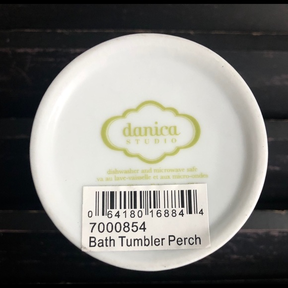 DANICA STUDIO Porcelain Bath Tumbler Perch - Picture 4 of 5